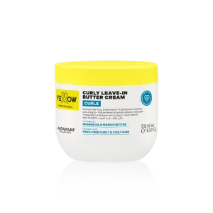 Curly leave-in butter cream  Yelow
